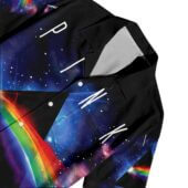 Hawaiian Shirt Pocket Mini Size Cosmic Dark Side Of The Moon Pink Floyd Hawaiian Shirt X - OtherBrick