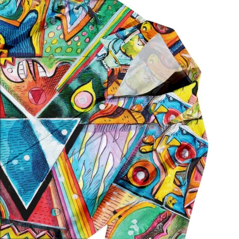 Dark Side Of The Moon Prism Over Serene Lake Pink Floyd Back Art Hawaiian Shirt Dark Side Of The Moon Prism Over Serene Lake Pink Floyd Back Art Hawaiian Shirt