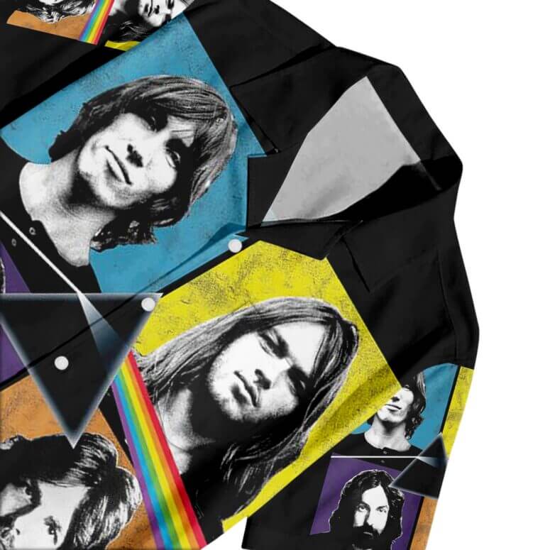 Dark Side Of The Moon Prism Over Serene Lake Pink Floyd Back Art Hawaiian Shirt Dark Side Of The Moon Prism Over Serene Lake Pink Floyd Back Art Hawaiian Shirt
