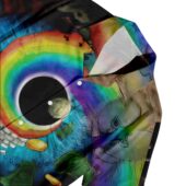 Hawaiian Shirt Pocket Mini Size Pink Floyd Album Collage Art Hawaiian Shirt X - OtherBrick