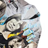 Hawaiian Shirt Pocket Mini Size Pink Floyd Drawing Fan Art Hawaiian Shirt X - OtherBrick