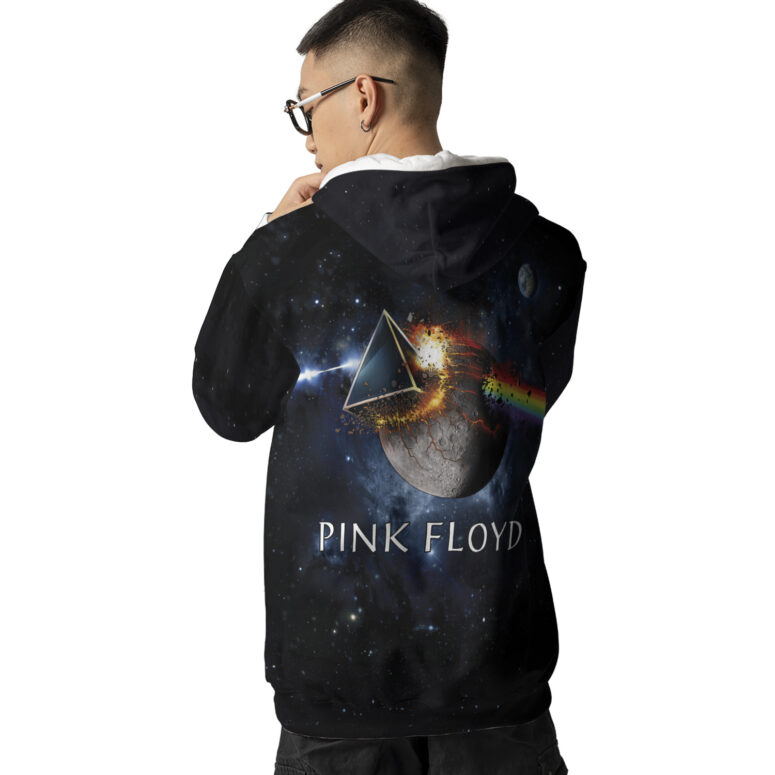 Dark Side Of The Moon Universe Galaxy Pink Floyd Shirt