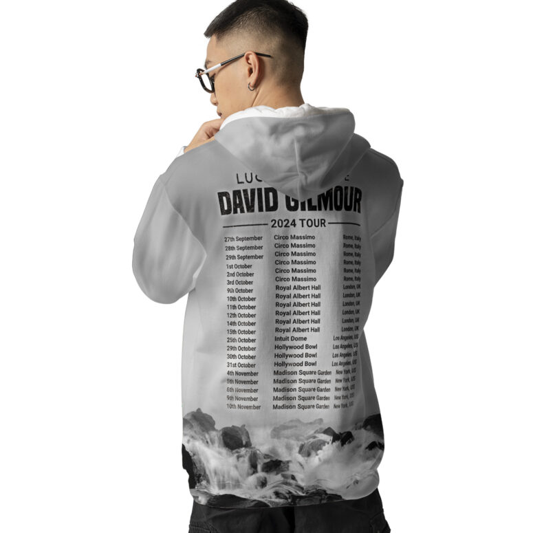 David Gilmour Luck And Strange 2024 Tour Shirt