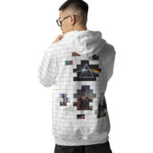 Hoodie Back Pink Floyd Band X The Wall Dsotm Wywh And Animals Hoodie - OtherBrick