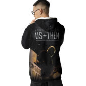 Hoodie Back Roger Waters Us Them Concert Pink Floyd Hoodie - OtherBrick