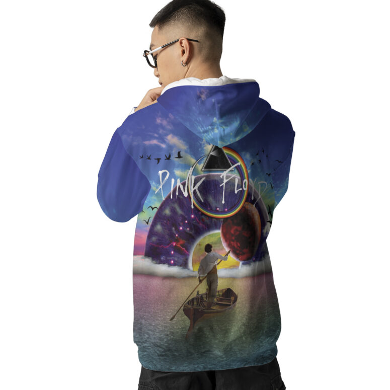 The Endless River x Pulse Album And Eclipse DSOTM Rainbow Ring Art Shirt