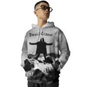 Hoodie Front David Gilmour Luck And Strange 2024 Tour Hoodie - OtherBrick