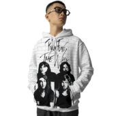 Hoodie Front Pink Floyd Band X The Wall Dsotm Wywh And Animals Hoodie - OtherBrick
