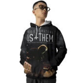 Hoodie Front Roger Waters Us Them Concert Pink Floyd Hoodie - OtherBrick