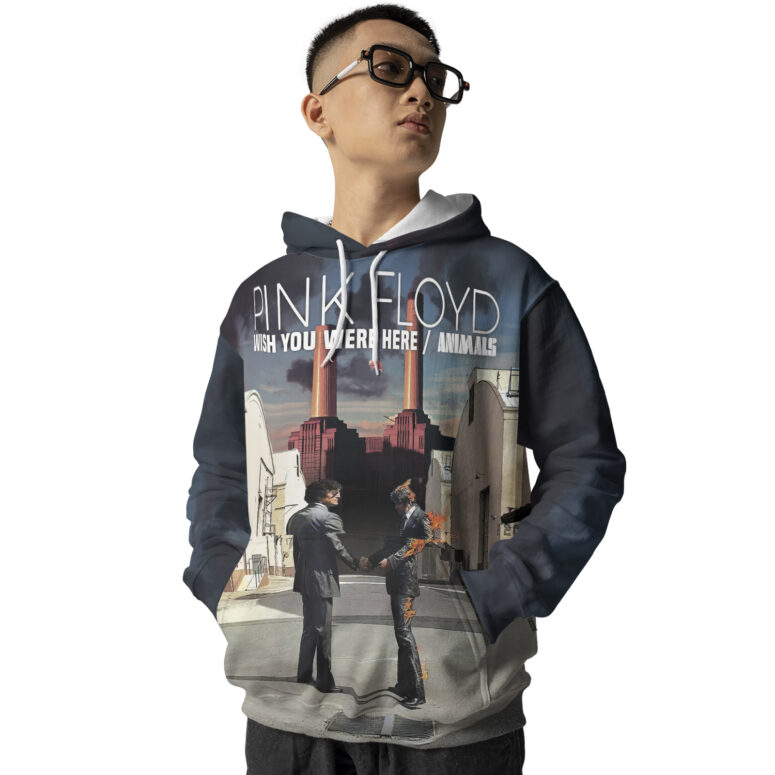 Wish You Were Here x Animals DSOTM And Pink Floyd The Wall Shirt