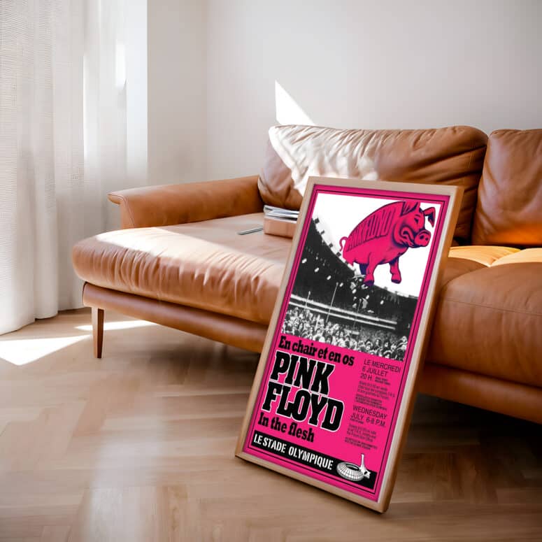 En Chair Et En Os Le Stade Olympique In The Flesh Concert Poster