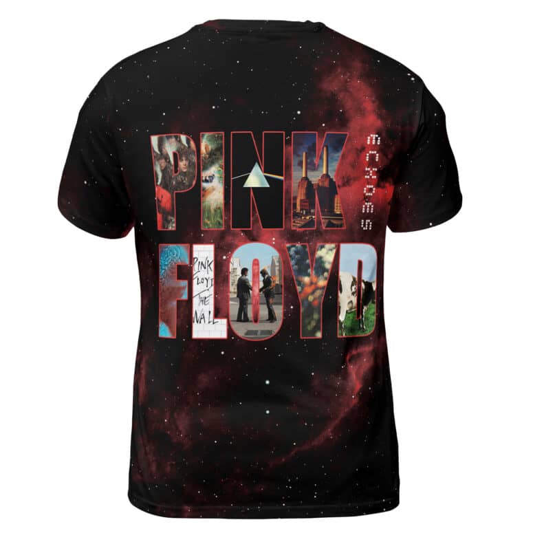 Camiseta Pink Floyd Echoes Album Montage Shirt Camiseta Pink Floyd Echoes Album Montage Shirt
