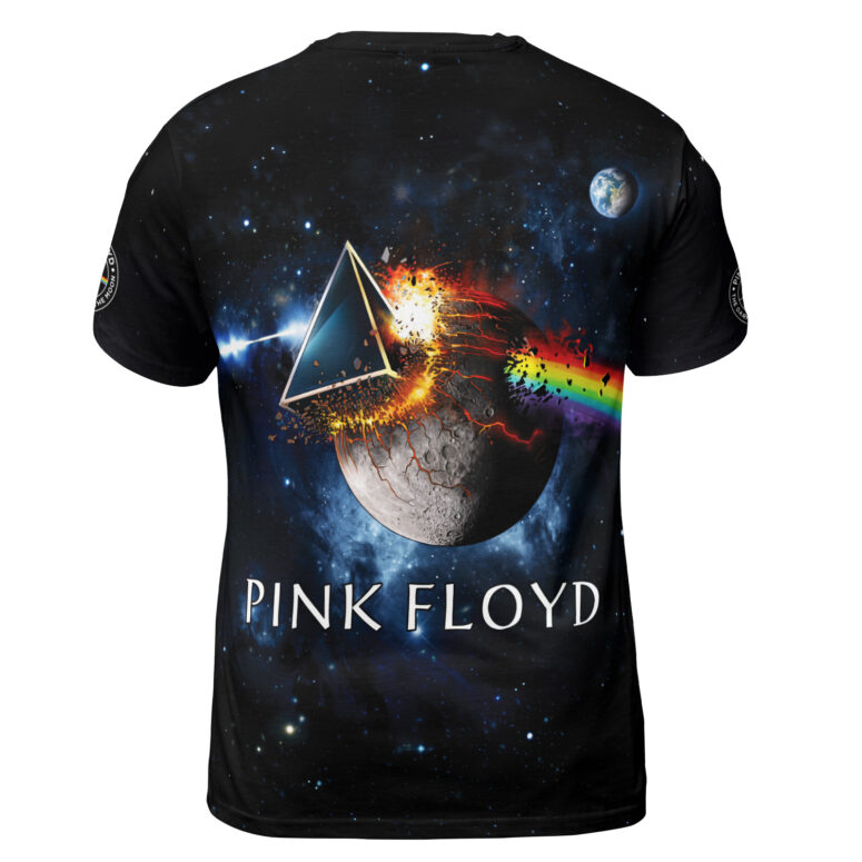 Dark Side Of The Moon Universe Galaxy Pink Floyd Shirt