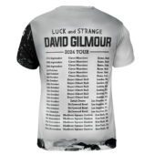 Shirt Back David Gilmour Luck And Strange 2024 Tour Date Hoodie - OtherBrick