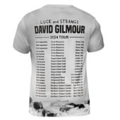 Shirt Back David Gilmour Luck And Strange 2024 Tour Hoodie - OtherBrick