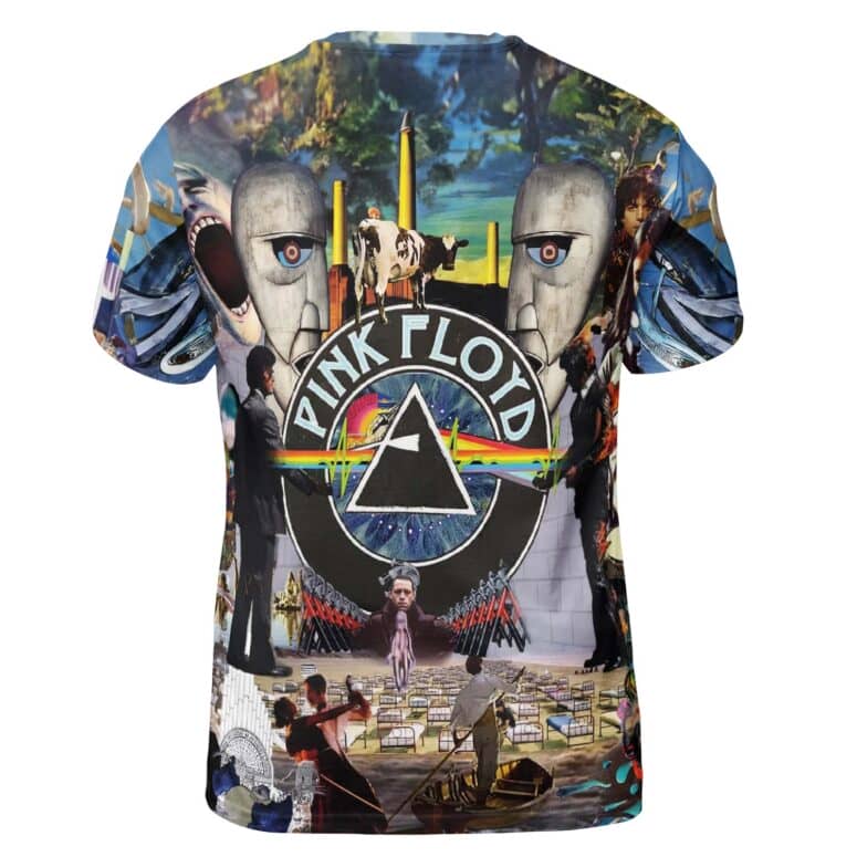 Pink Floyd Album Collage Art DSOTM WYWH Shirt