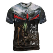 Shirt Front Pink Floyd The Wall Marching Hammers Art - OtherBrick