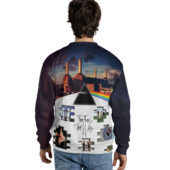 Sweater Back Dsotm Animals Wywh And Pink Floyd The Wall Fecking Flowers The Division Bell Atom Heart Mother Hoodie - OtherBrick