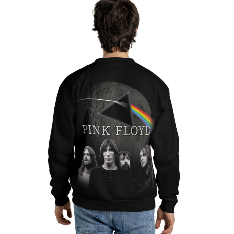 Dark Side Of The Moon Pink Floyd Band On The Moon Shirt