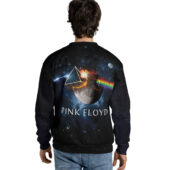 Sweater Back Dark Side Of The Moon Universe Galaxy Pink Floyd Hoodie - OtherBrick