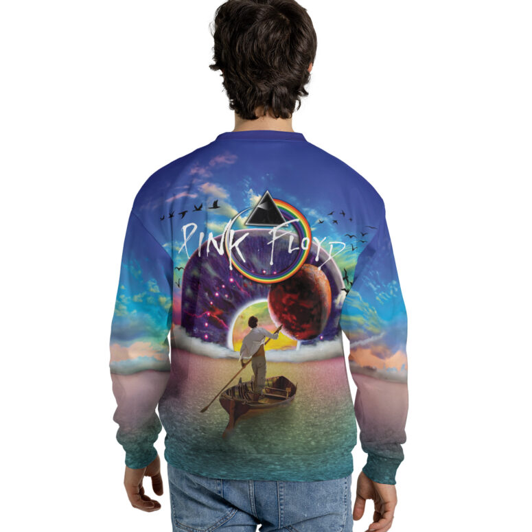 The Endless River x Pulse Album And Eclipse DSOTM Rainbow Ring Art Shirt