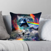 White Pillow Mockup The Child Is Grown Comfortably Numb Pink Floyd Time Dsotm Cushion Pillow - OtherBrick
