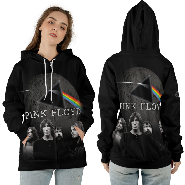 Dark Side Of The Moon Pink Floyd Band On The Moon Shirt