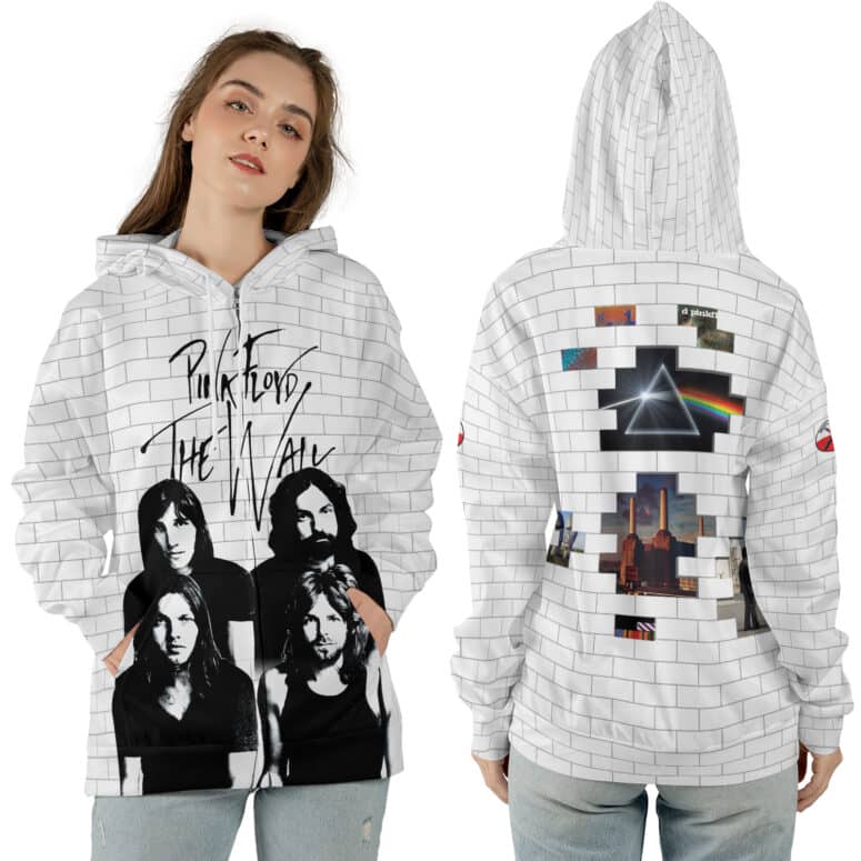 Pink Floyd Band x The Wall DSOTM WYWH And Animals Shirt Pink Floyd Band x The Wall DSOTM WYWH And Animals Shirt