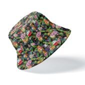 Album Icon The Wall Dsotm Pink Floyd Tropical Plants Bucket Hat Back - OtherBrick