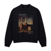 Animals Album Pink Floyd Vintage Front Sweatshirt Black - OtherBrick