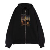 Animals Album Pink Floyd Vintage Front Ziphoodie Black - OtherBrick