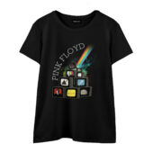 Dsotm Pink Floyd Album Television Vintage Dsotm Pink Floyd Album Television Vintage Front Wtee Black - OtherBrick