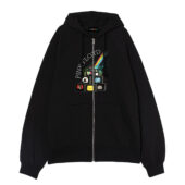 Dsotm Pink Floyd Album Television Vintage Front Ziphoodie Black - OtherBrick