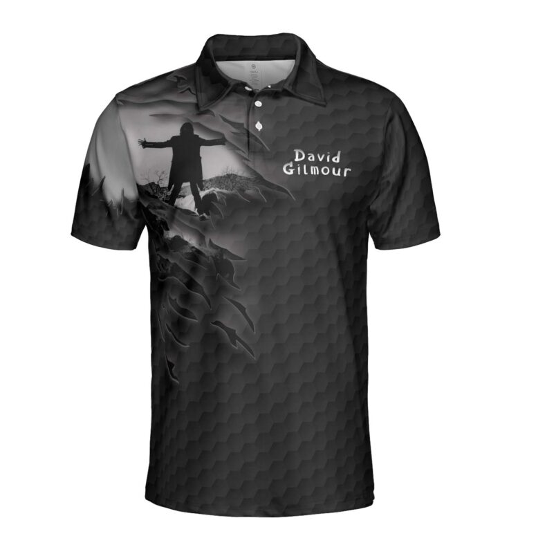 David Gilmour Luck And Strange 2024 Tour Under The Tear Polo Shirt