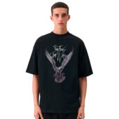 Death Raven Bird The Wall Pink Floyd Front Shirt Man Black - OtherBrick