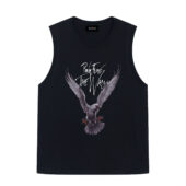 Death Raven Bird The Wall Pink Floyd Front Tank Black - OtherBrick