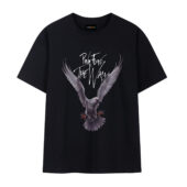 Death Raven Bird The Wall Pink Floyd Front Tshirt Black - OtherBrick
