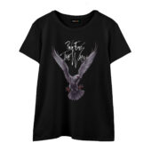 Death Raven Bird The Wall Pink Floyd Front Wtee Black - OtherBrick