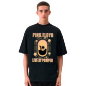 Live At Pompeii Pink Floyd Limited Edition Front Shirt Man Black - OtherBrick