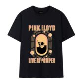 Live At Pompeii Pink Floyd Limited Edition Front Tshirt Black - OtherBrick
