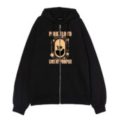 Live At Pompeii Pink Floyd Limited Edition Front Ziphoodie Black - OtherBrick