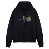 Morphin Side Of The Zords Front Hoodie Black - OtherBrick