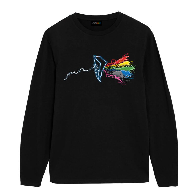 Morphin Side of the Zords Pink Floyd Shirt