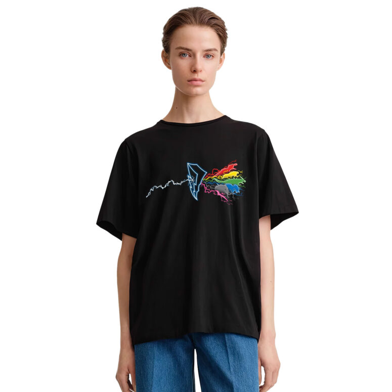 Morphin Side of the Zords Pink Floyd Shirt