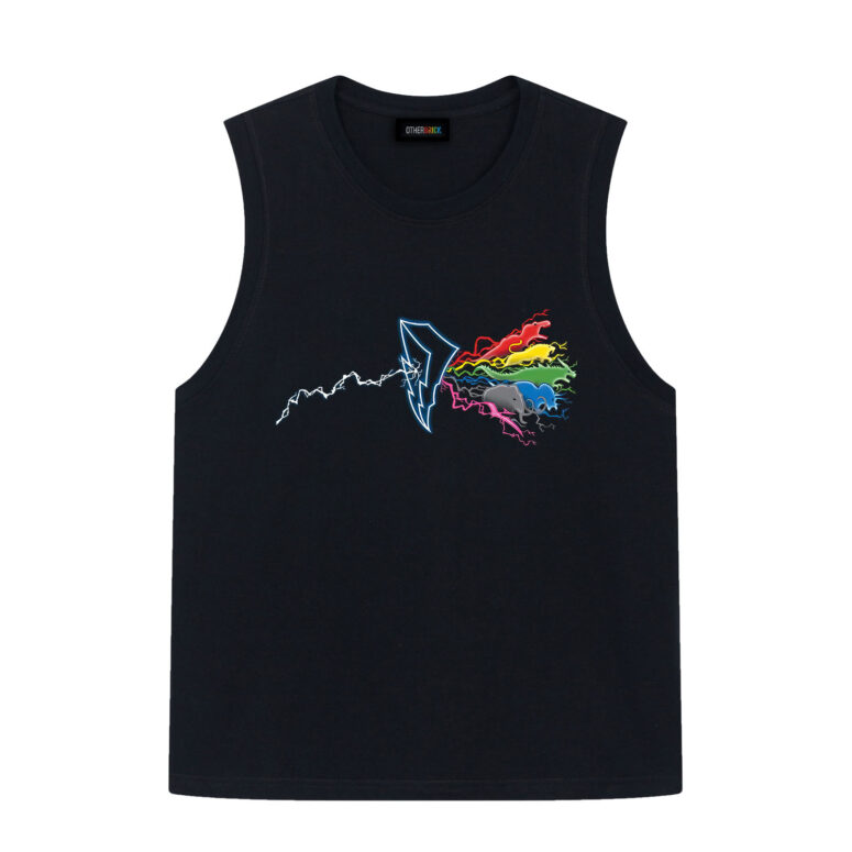 Morphin Side of the Zords Pink Floyd Shirt