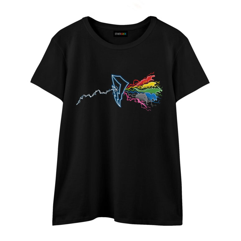 Morphin Side of the Zords Pink Floyd Shirt