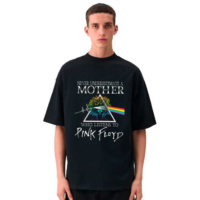 Never Underestimate A Mother Who Listens to Pink Floyd Shirt