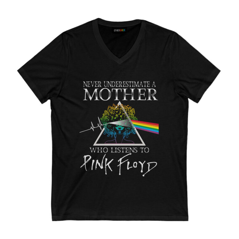 Never Underestimate A Mother Who Listens to Pink Floyd Shirt