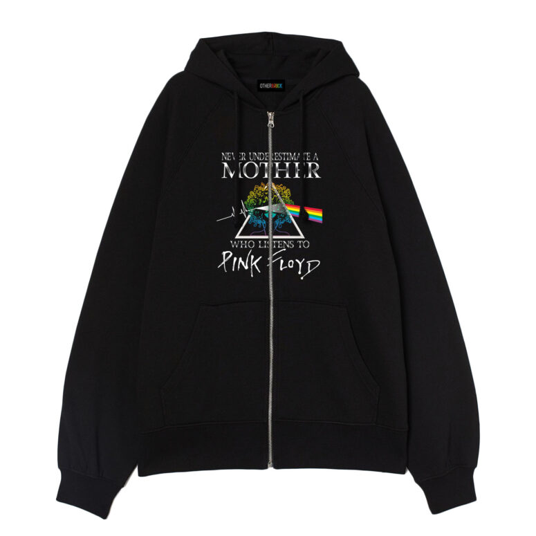 Never Underestimate A Mother Who Listens to Pink Floyd Shirt