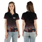 Pink Floyd Animals Pig Fly Mockup Women Polo Shirt (women) (1) - OtherBrick
